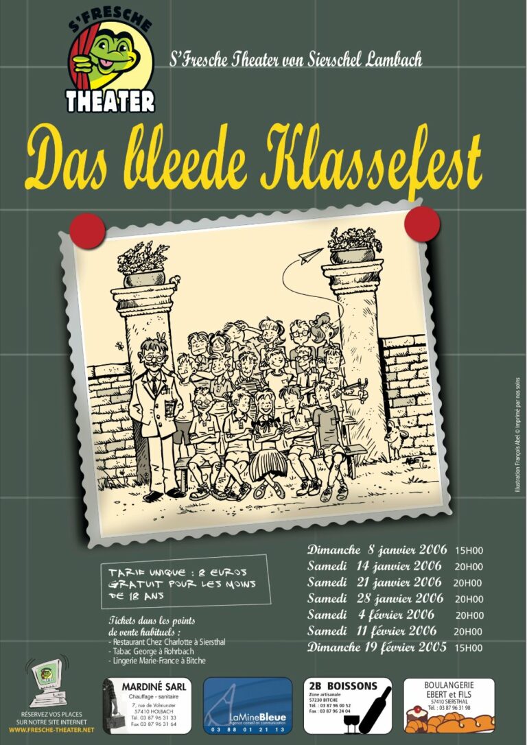 Affiche Das bleede Klassefest