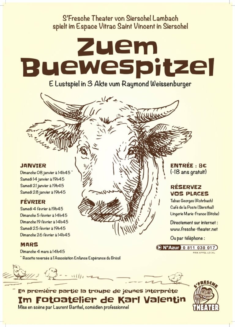 Affiche Zuem Buewespitzel